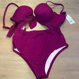 NWT swimsuit, vibrant and cute